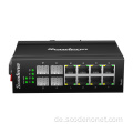12 Ports 2.5G Managed Poe Industrial Ethernet Switch
